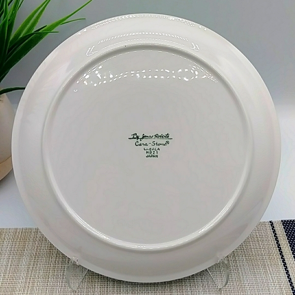 Last Ones! HP! 2 Blue Rooster & Chick Plates. MCM By Ceramic Guild, Vintage - Picture 3 of 6